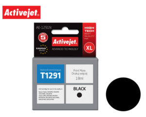 ACJ INK ΣΥΜΒ. ΜΕ EPSON AE-1291N #T1291 BLK 18ml (Ν) #C13T12914011
