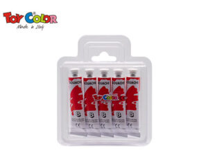 TOY COLOR ΤΕΜΠΕΡΑ 12ml SCARLET RED