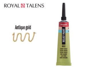 TAL ΠΕΡΙΓΡ.ΓΥΑΛΙΟΥ 20ml AMS DECO RELIEF ANT GOLD 4Τ.