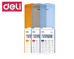 DELI ΑΡΙΘΜΟΜΗΧΑΝΗ 8Ψ.ΜΠΑΤ. 10,5x6x1,5εκ. W39217 ΑΣΣ.