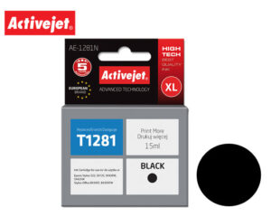 ACJ INK ΣΥΜΒ. ΜΕ EPSON AE-1281N #T1281 BLK 15ml (Ν) #C13T12814011