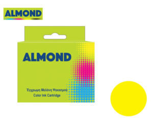 ALMOND INK ΣΥΜΒ. ΜΕ EPSON #T1294 YEL 11.5ml (N) #C13T12944012