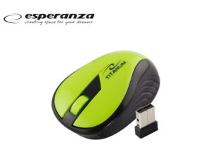 ESPERANZA ΠΟΝΤΙΚΙ ΑΣΥΡΜΑΤΟ USB TITANUM TM-114G ΠΡΑΣΙΝΟ