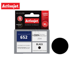 ACJ INK ΣΥΜΒ. ΜΕ HP AH-652BR #652 BLK _x005F_x000D_20ml (Α) #F6V25A
