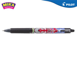 PILOT ΣΤΥΛΟ FRIXION CLICKER 0.7 MIKA FISH ΜΑΥΡΟ