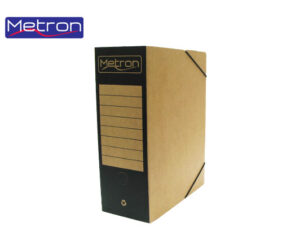 METRON ΚΟΥΤΙ ΛΑΣΤ.ΟΙΚ.ΡΑΧΗ ΧΡΩΜ.25x33x12 Β ΜΑΥΡΟ