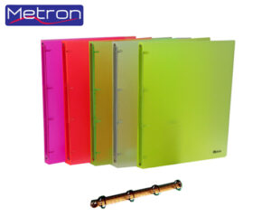 METRON ΝΤΟΣΙΕ ΠΛΑΣT. 4ΚΡ. Α4 4εκ. ΑΣΣΟΡΤΙ ΔΙΑΦΑΝΑ 5T.
