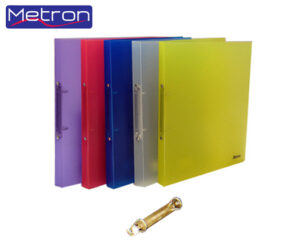 METRON ΝΤΟΣΙΕ ΠΛΑΣT. 2ΚΡ. Α4 4εκ. ΑΣΣΟΡΤΙ ΔΙΑΦΑΝΑ 5T.