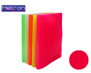 METRON ΚΟΥΤΙ ΛΑΣΤΙΧΟ 25x35x3 ΦΩΣΦ.ΡΟΖ