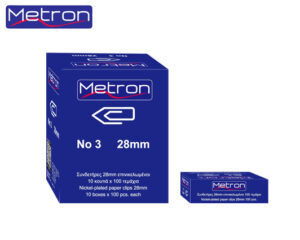 METRON ΣΥΝΔΕΤΗΡΕΣ ΑΤΣΑΛΙ 28χιλ. Νο3 10Τ.