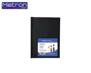 METRON ART ΜΠΛΟΚ ΣΧΕΔ.ΒΙΒΛ/ΝΟ 14x21 110Φ.100γρ. ΜΑΥΡΟ
