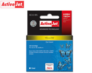 ACJ INK ΣΥΜΒ. ΜΕ EPSON AE-614N #T0614 YEL 12ml (Ν) #C13T06144010