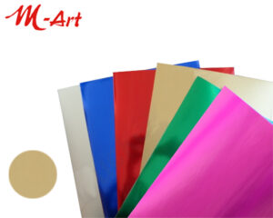 M-ART ΧΑΡΤΟΝΙ 2 ΟΨΗΣ 50x70 250γρ. ΧΡΥΣΟ