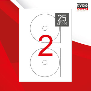Αυτοκόλλητες Ετικέτες CD Φ 117