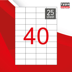 Αυτοκόλλητες Ετικέτες 52,5X29,7