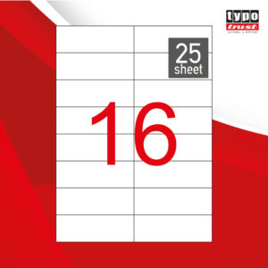 Αυτοκόλλητες Ετικέτες 105X37,125