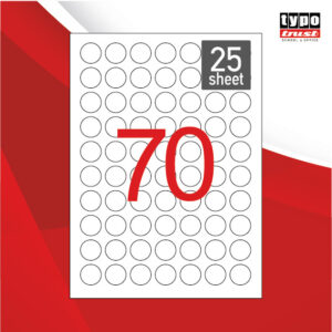 Στρογγυλές Ετικέτες 25mm ΣΤΡΟΓ.